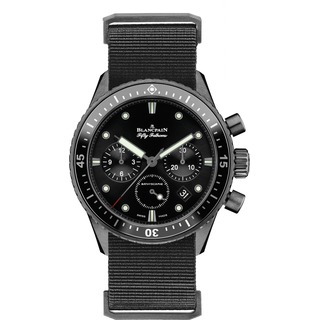 Swiss Luxury Replica Blancpain 50 Fathoms Bathyscaphe Flyback Chronograph Ceramized Titanium 5200-0130-NAB A Replica Watch